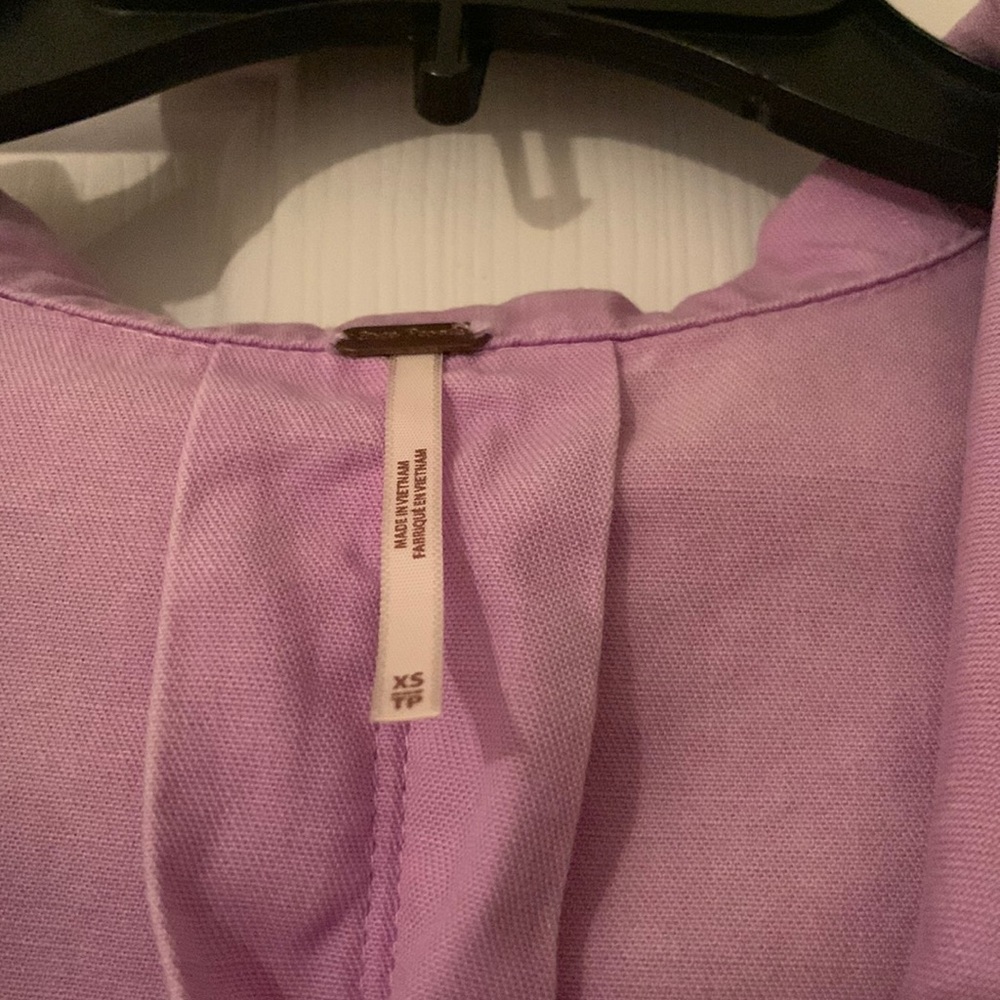 Free People Lavender Tunic